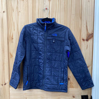BOYS THE NORTH FACE JACKET NAVY BLUE L 14/16
