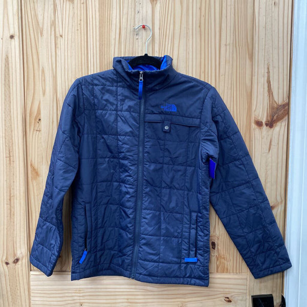 BOYS THE NORTH FACE JACKET NAVY BLUE L 14/16