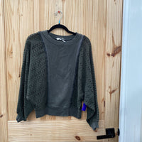 WOMENS ROCKS BY UNDIGO DK OLIVE GREEN SWEATER XS