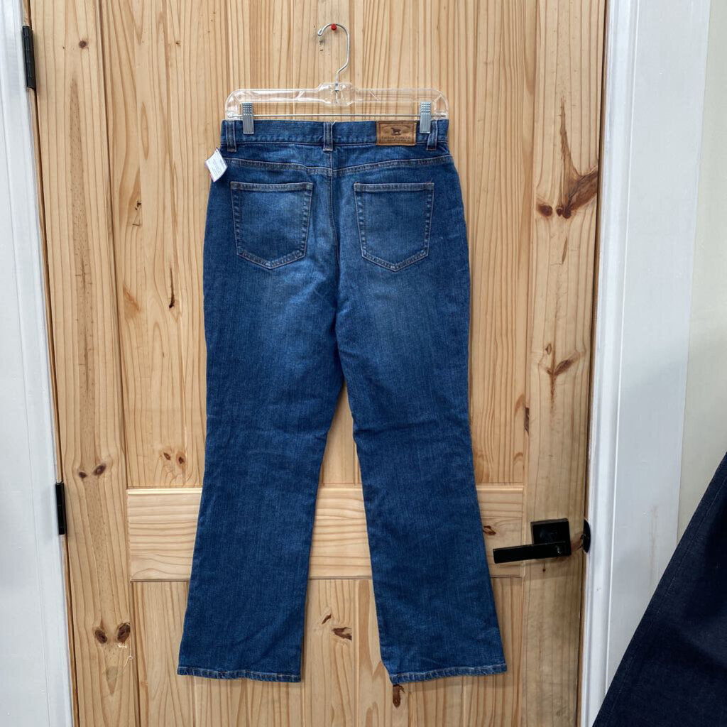 WOMENS RALPH LAUREN DENIM JEANS W/TURQUOISE BEADS 6