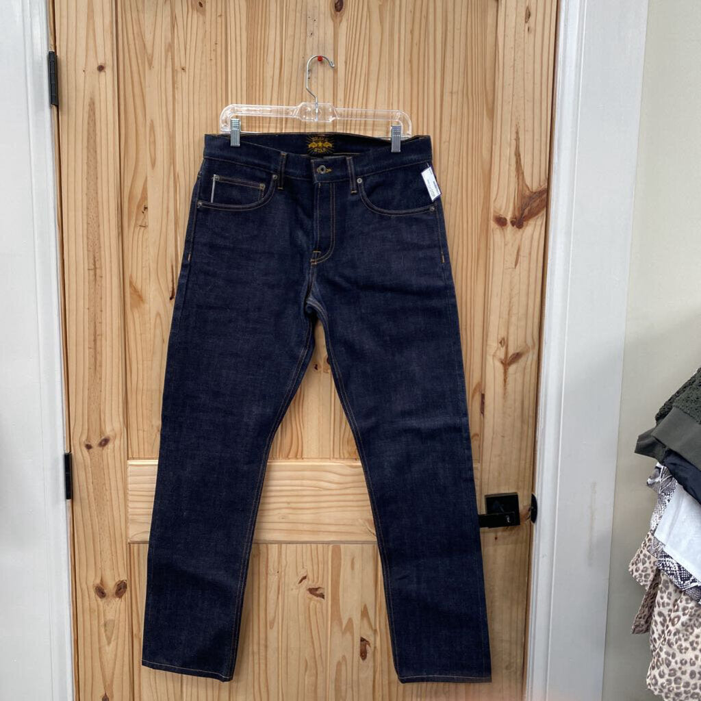 MENS BRAVE DK DENIM JEANS 33