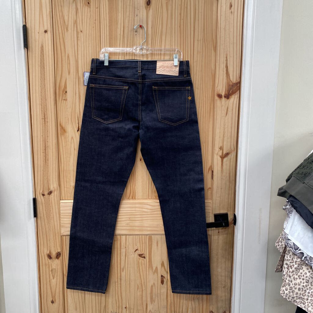 MENS BRAVE DK DENIM JEANS 33