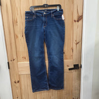 WOMENS WRANGLER BOOTCUT DK DENIM JEANS 11 1/2