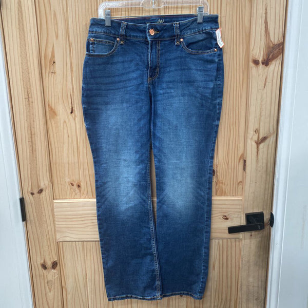 WOMENS WRANGLER BOOTCUT DK DENIM JEANS 11