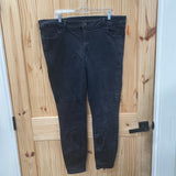 WOMENS M JEANS BLK DENIM JEANS 18W