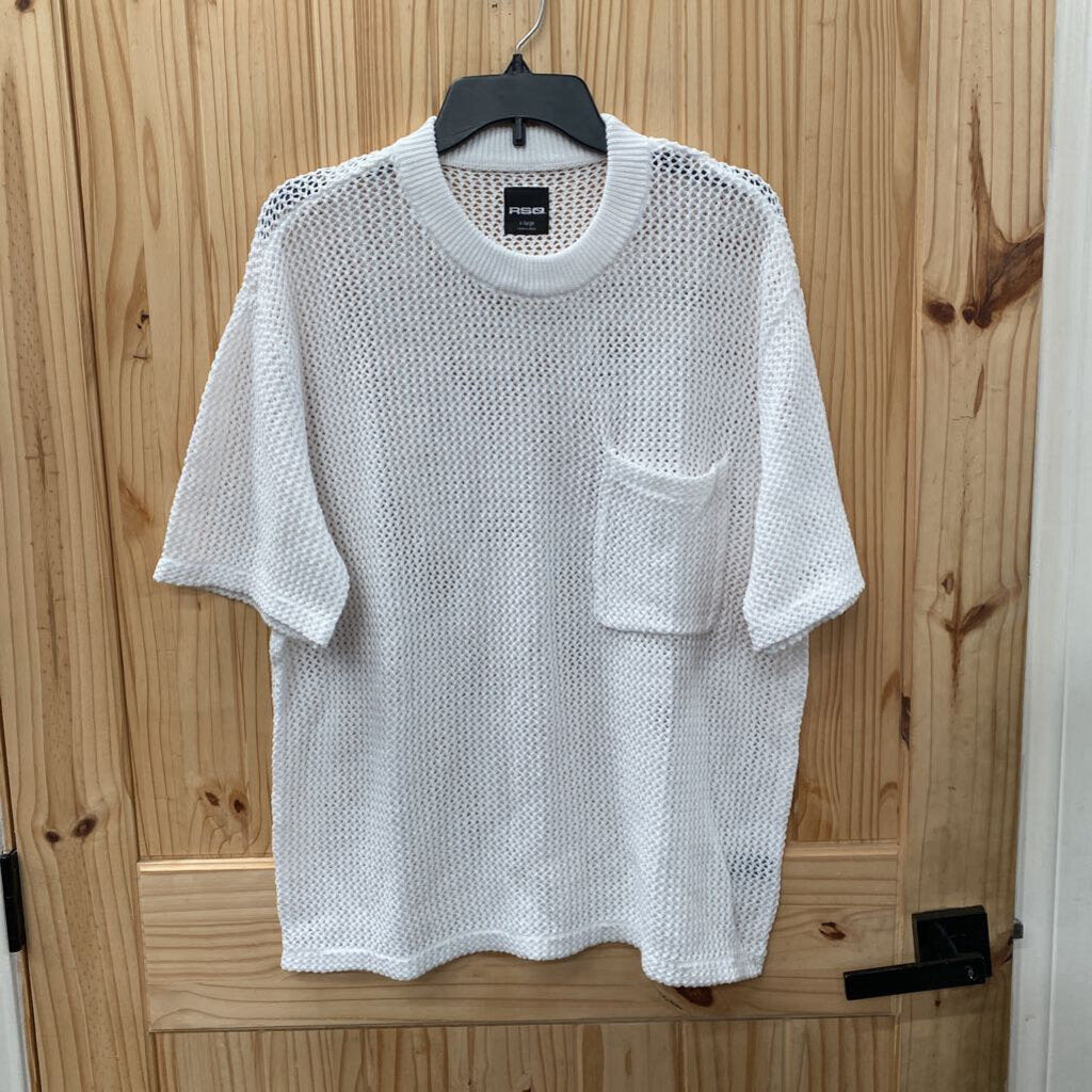 WOMES RSQ WHITE TOP XL