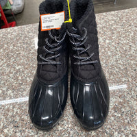 WOMENS SPORTO BLACK BOOTS 10 NEW