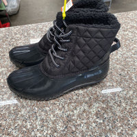 WOMENS SPORTO BLACK BOOTS 10 NEW