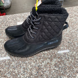 WOMENS SPORTO BLACK BOOTS 10 NEW