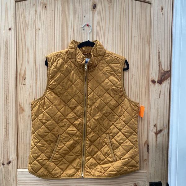 WOMENS OLD NAVY DK MUSTARD VEST XL