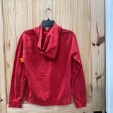 BOYS UNDER ARMOUR HOODIE RED/WHITE YXL 14