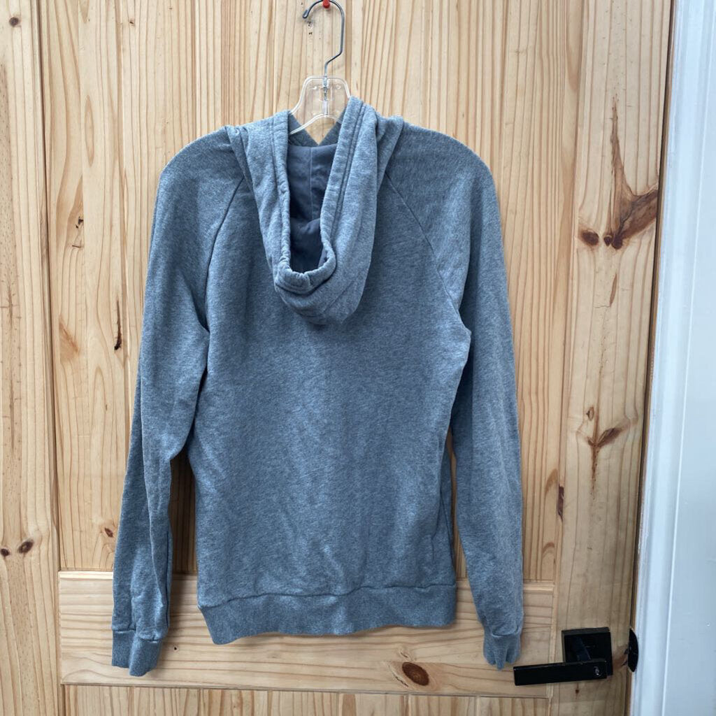 WOMENS UNDER ARMOUR HOODIE GREY/BLK S