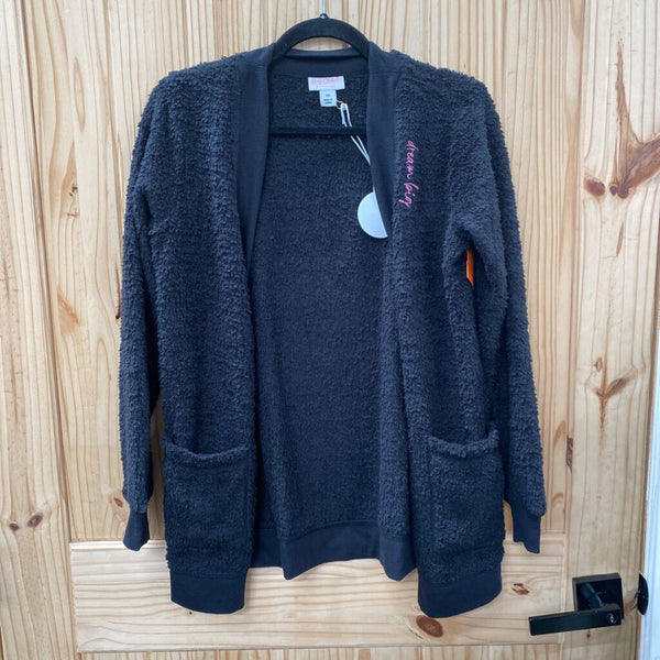 WOMENS LACEY CHABERT COLLECTION BLK SWEATER CARDIGAN XS NWT
