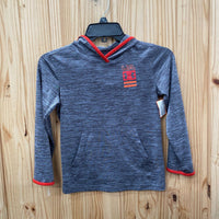 BOYS UNDER ARMOUR LS HOODED SHIRT 6/7