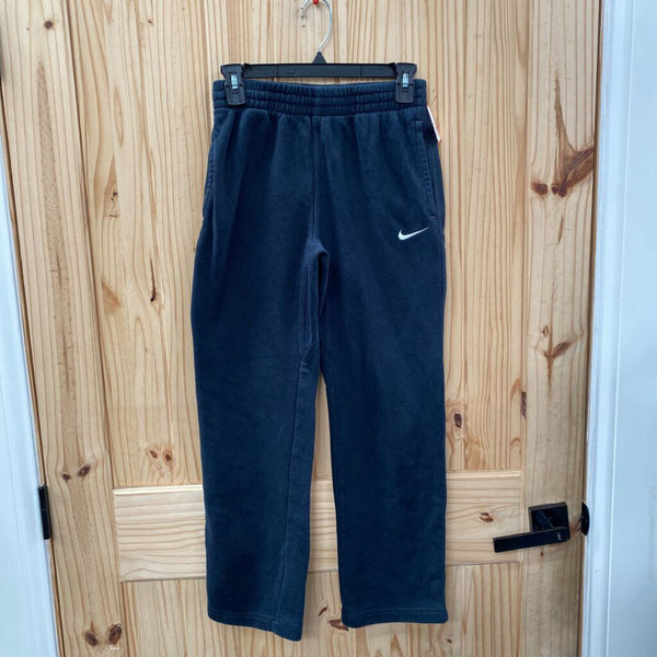 BOYS NIKE PANTS BLK/WHITE L 12