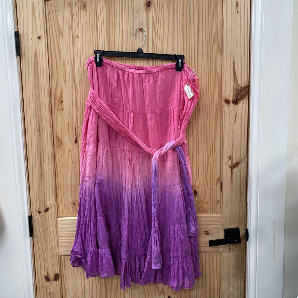 WOMENS CATO CASUAL SKIRT PINK/PURPLE 24 4X