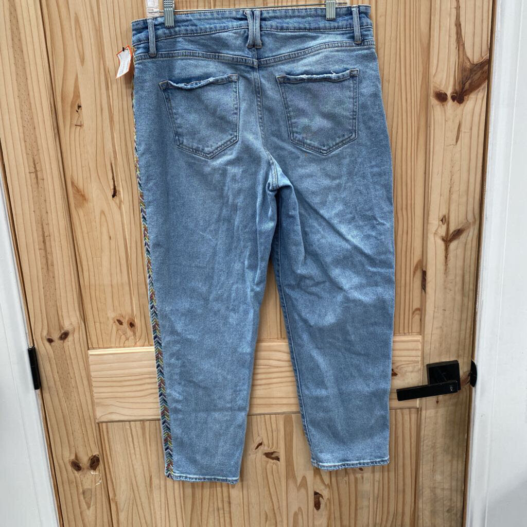 WOMENS KNOX ROSE LT DENIM JEANS 12