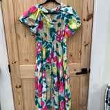 WOMENS UMGEE MULTI COLOR CASUAL DRESS S