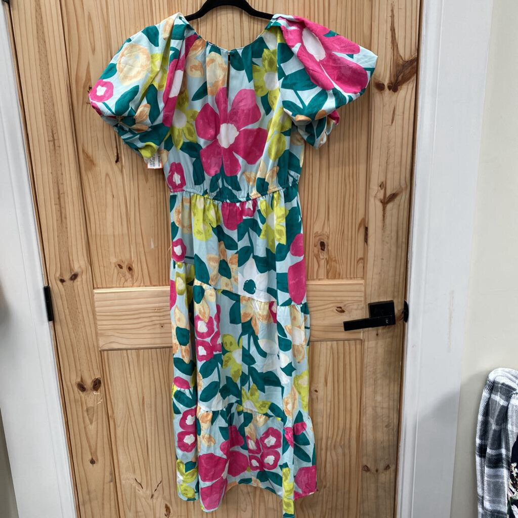 WOMENS UMGEE MULTI COLOR CASUAL DRESS S