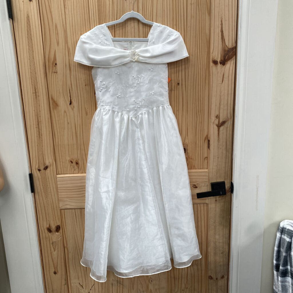 GIRLS MUNECA WHITE CASUAL DRESS 12