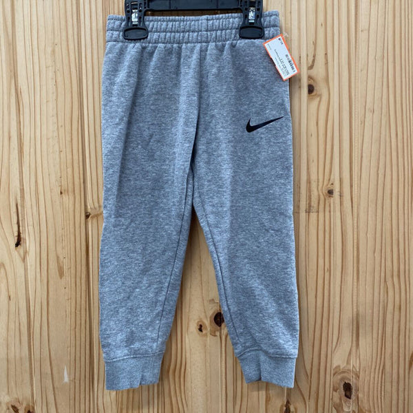 BOYS NIKE SWEATPANTS GREY/BLK XS 4