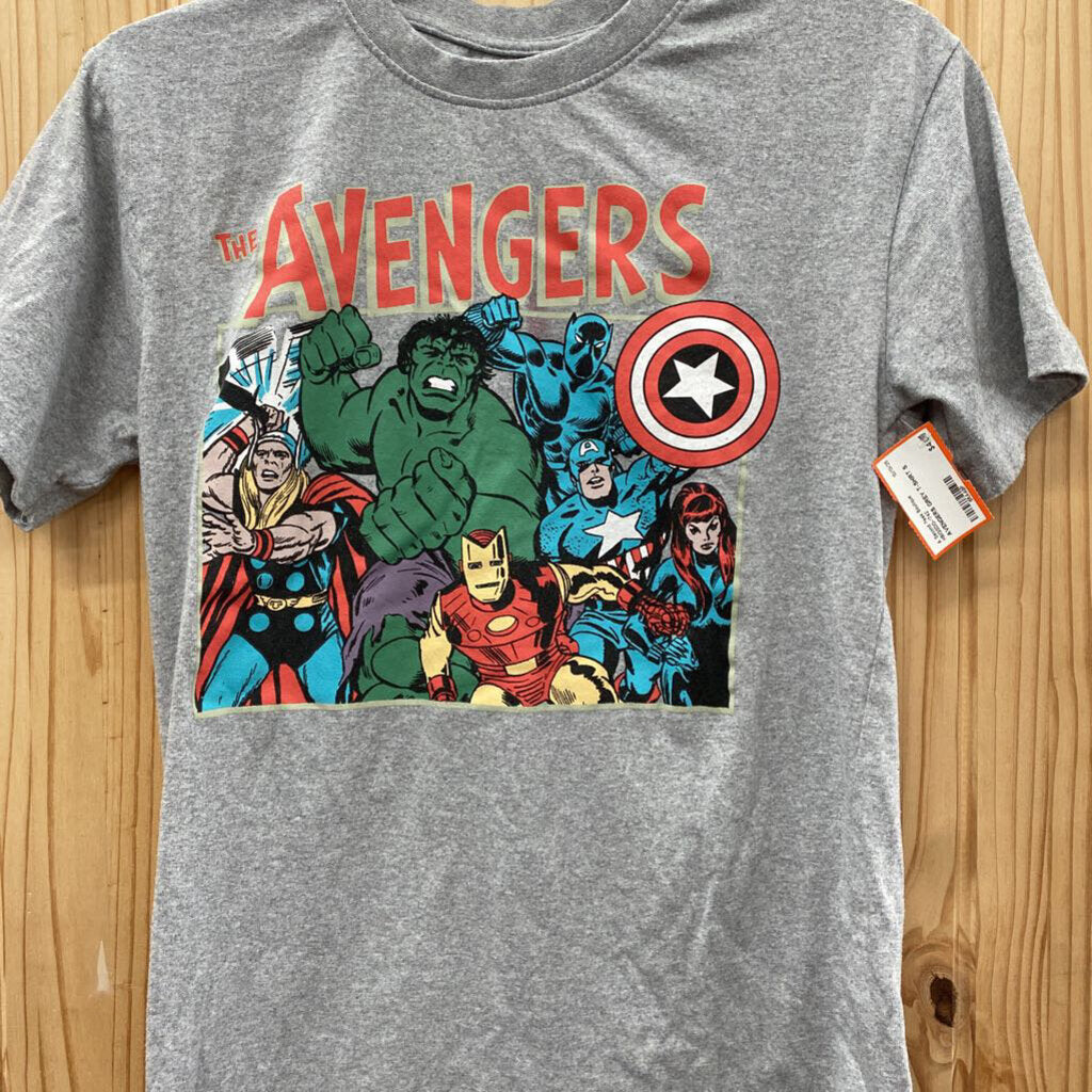 AVENGERS GREY T-SHIRT S