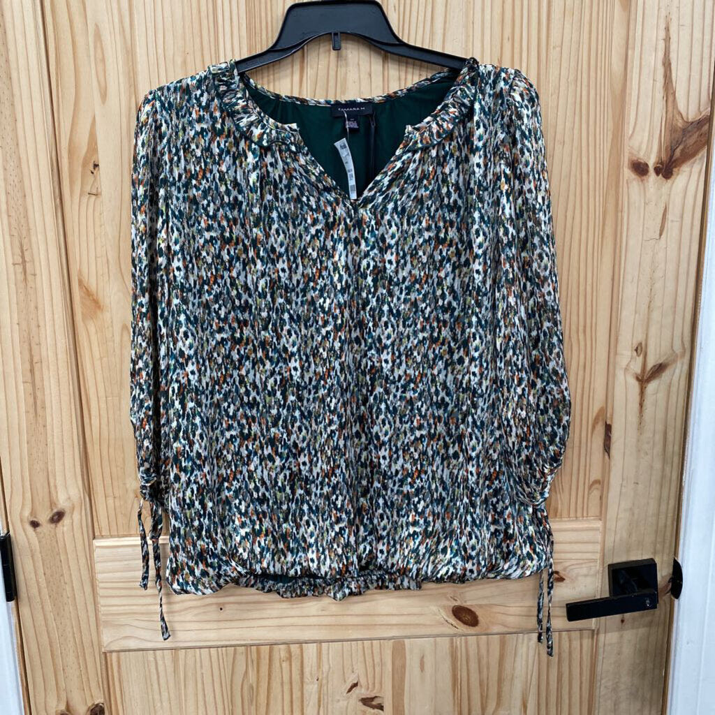 WOMENS TAMARA H. CASUAL TOP MULTI COLOR 2X NWT