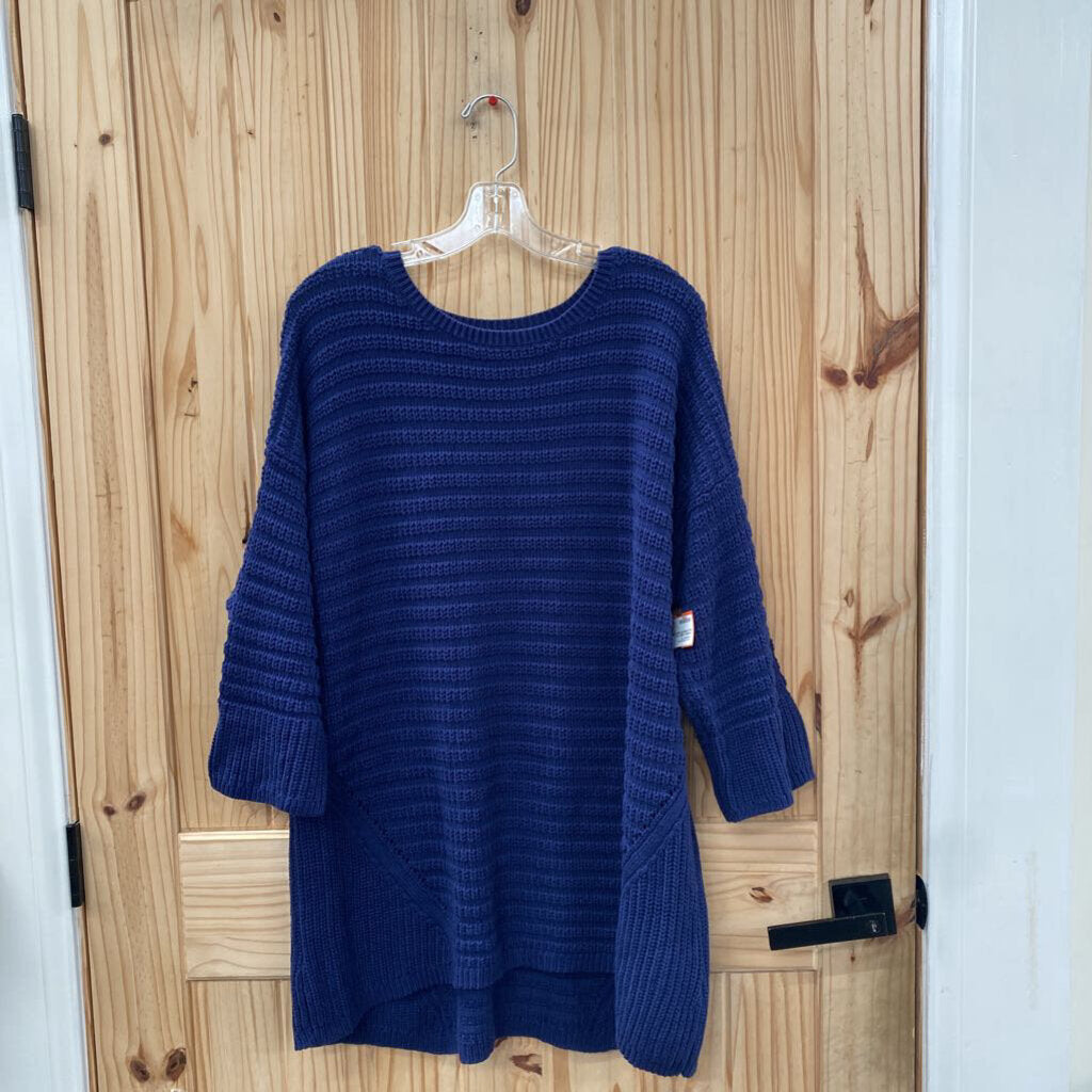 WOMENS AVENUE NAVY BLUE SWEATER 18/20 1X NWT