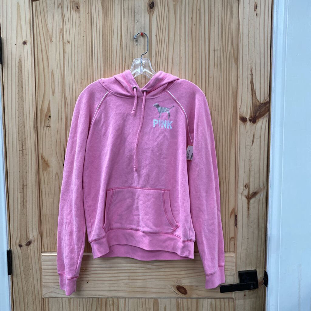 WOMENS VS PINK PINK HOODIE M