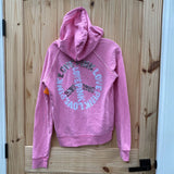 WOMENS VS PINK PINK HOODIE M