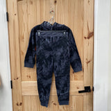 BOYS EXPLORE OUTER SPACE GREY/BLK 2PC SET 8 NWT