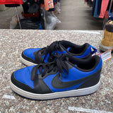 BOYS NIKE SHOES ROYAL BLUE/BLK 7Y spw