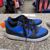 BOYS NIKE SHOES ROYAL BLUE/BLK 7Y spw