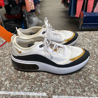BOYS BLK/WHITE/GLD SHOES 8.5