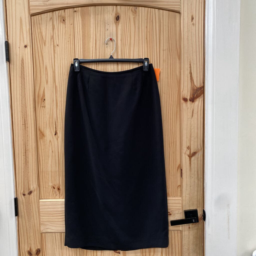 WOMENS JONES STUDIO BLK CASUAL SKIRT 10