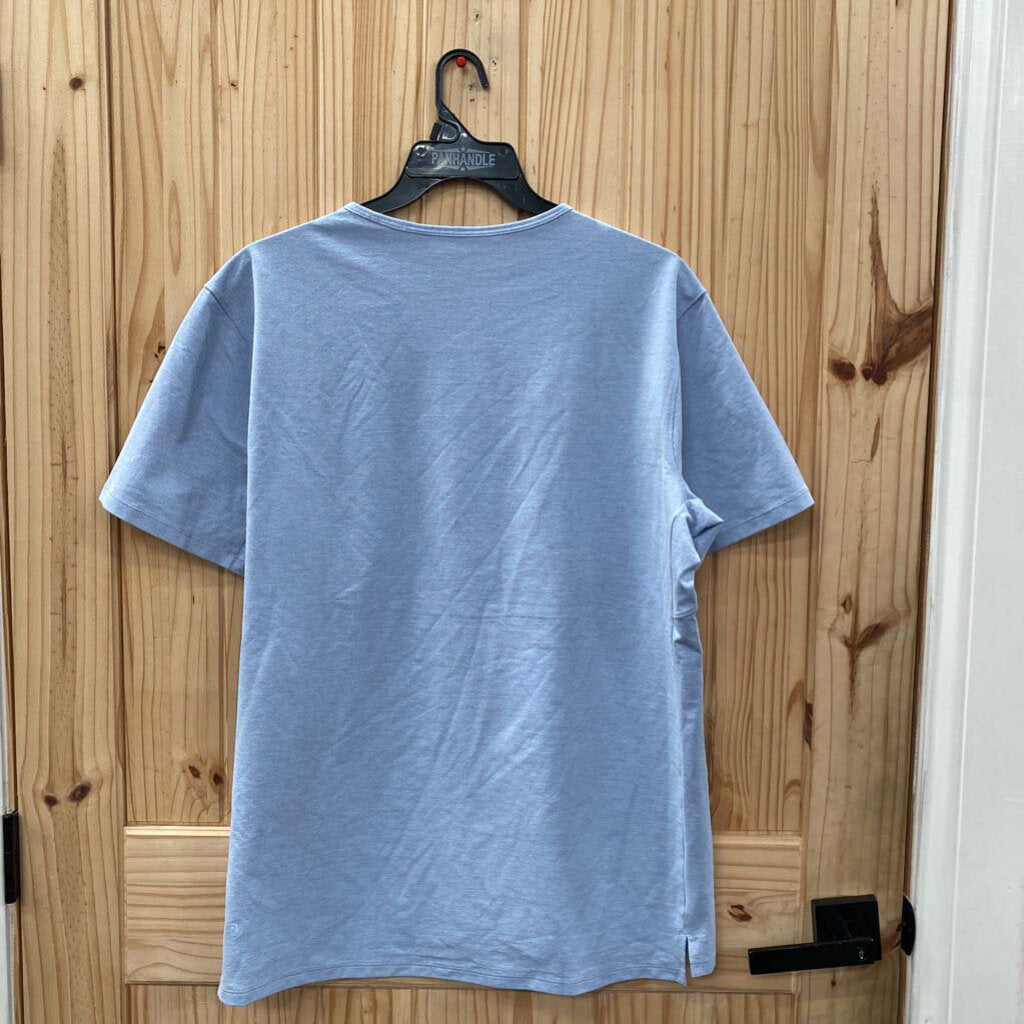 MENS LULULEMON LINEN T-SHIRT L