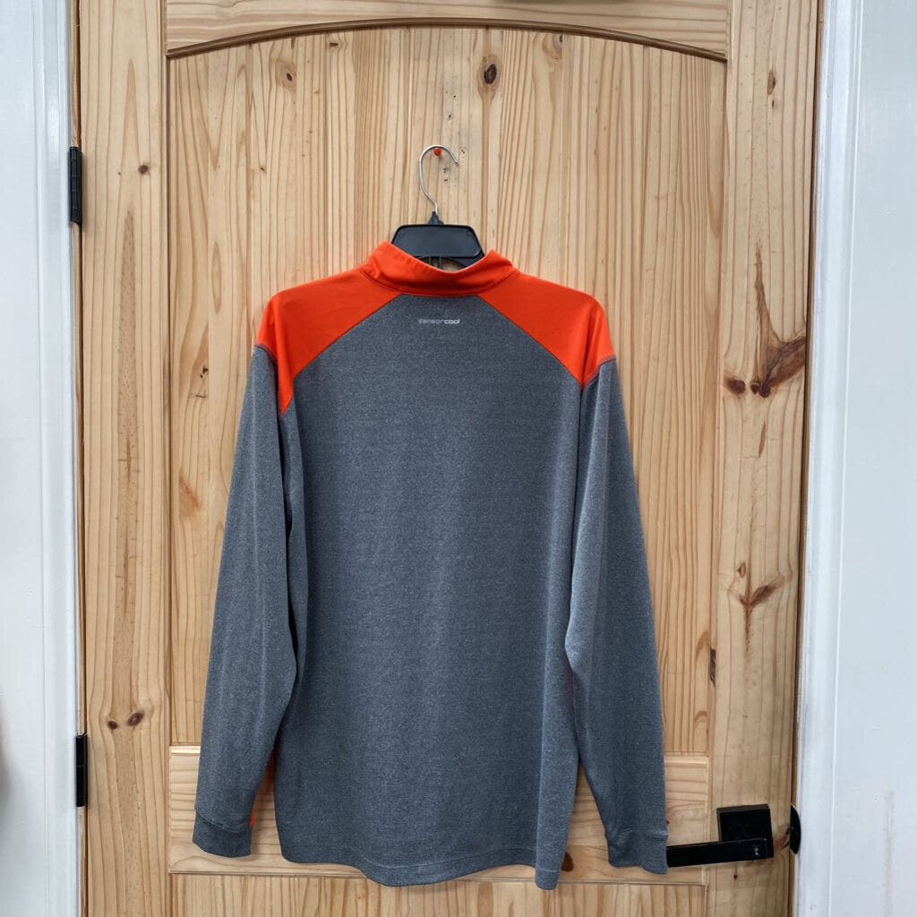 MENS OSU PULLOVER ORANGE/GREY L