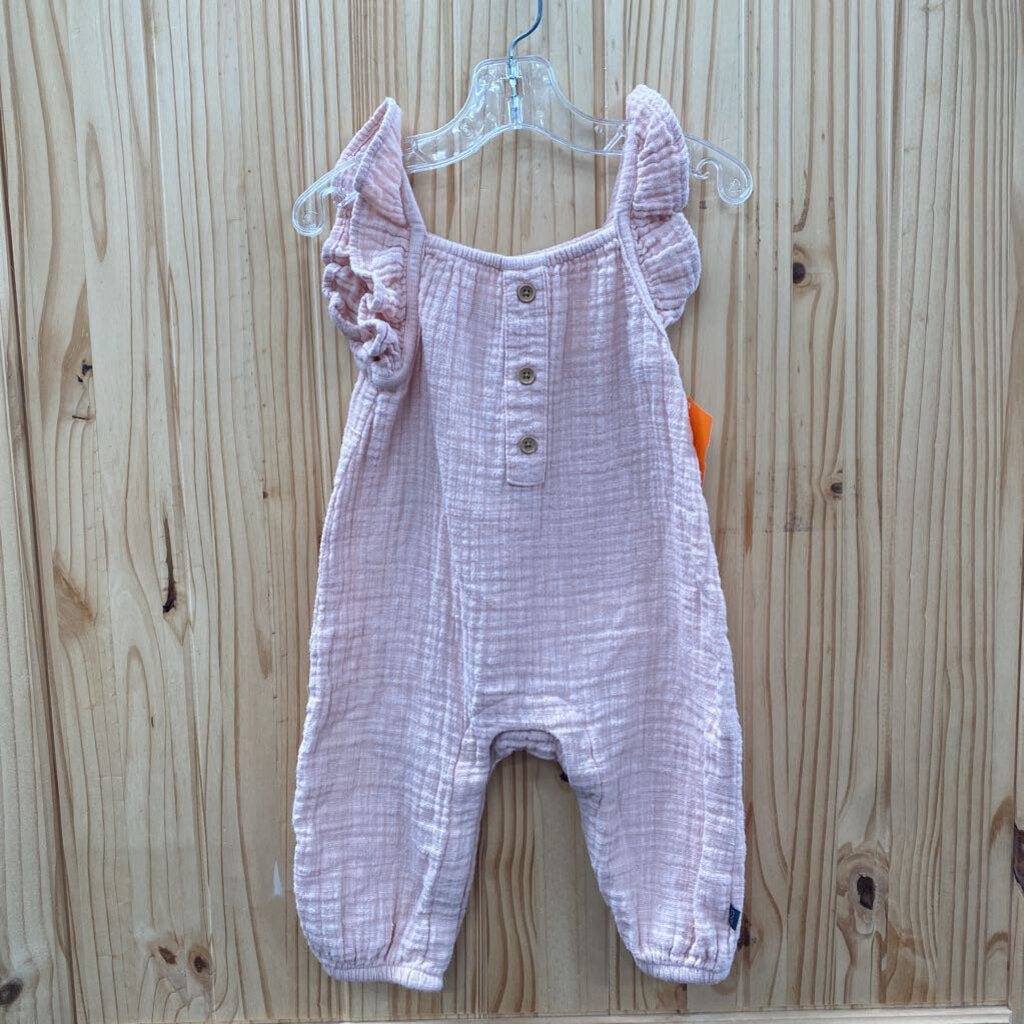 GIRLS MODERN MOMENTS SL ROMPER LT PINK 12M