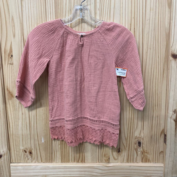GIRLS JESSICA SIMPSON MAUVE LS DRESS 6