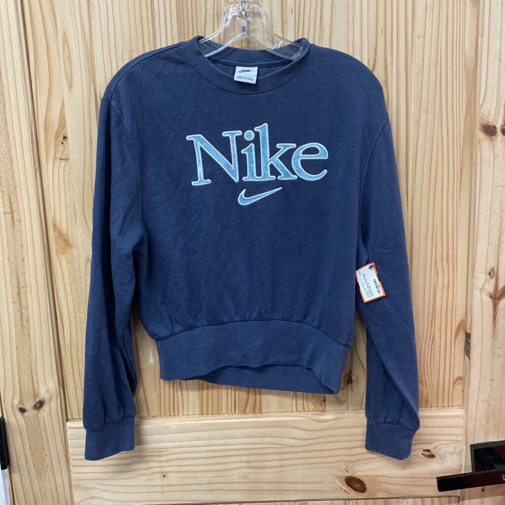 WOMENS NIKE BLUISH GREY SWEATSHIRT S