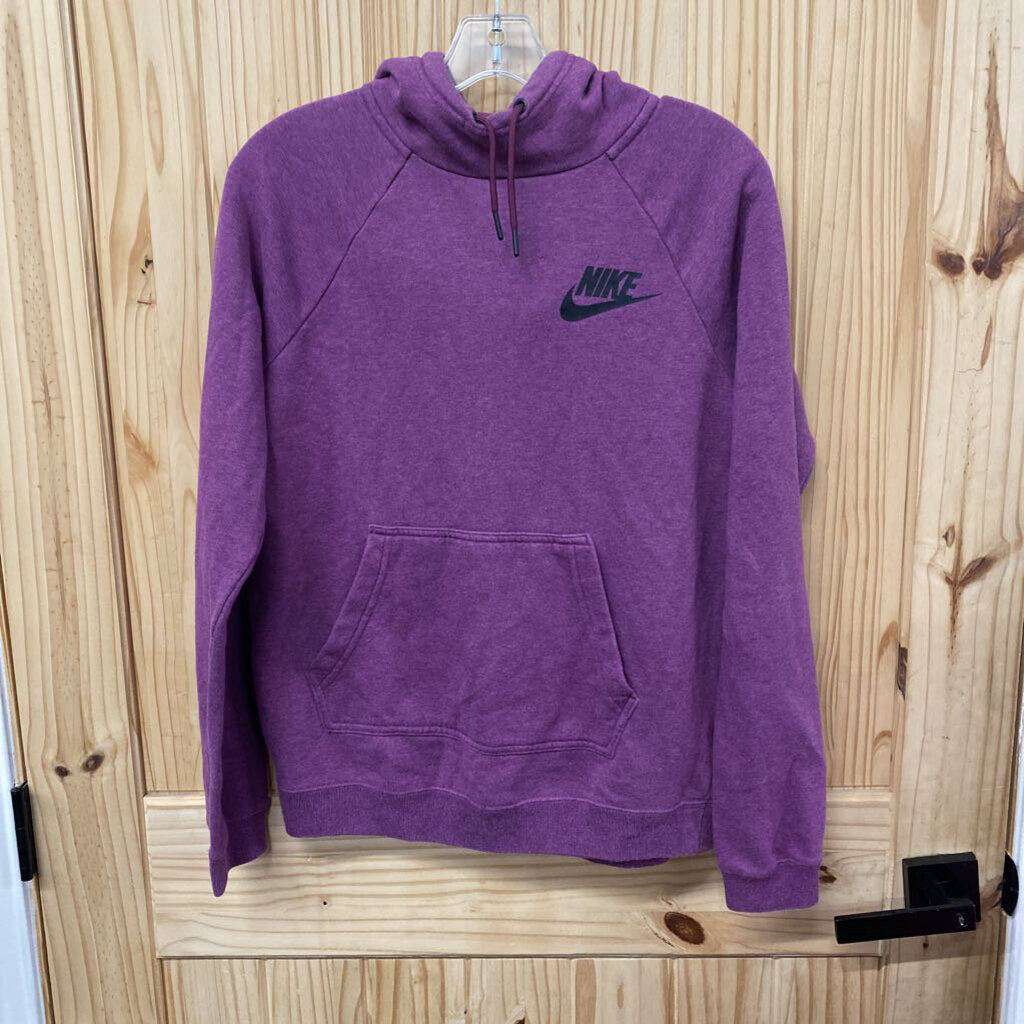 WOMENS NIKE HOODIE PURPLE S
