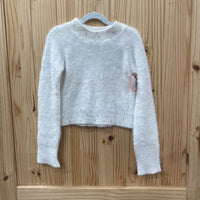 GIRLS MAYORAL WHITE FUR SWEATER 8