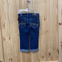 GIRLS JUSTICE PREMIUM DK DENIM JEANS 6