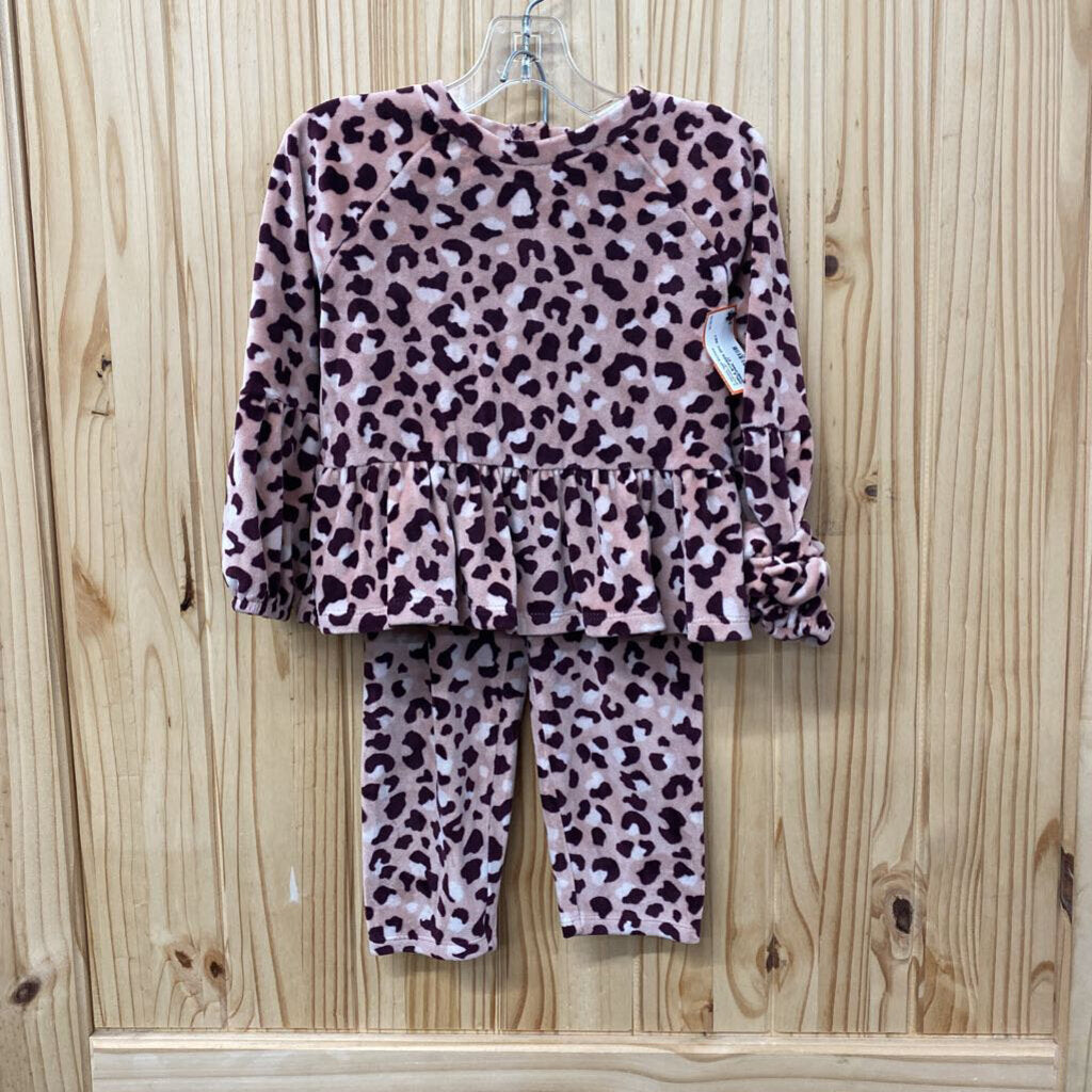 GIRLS BTWEEN 2PC SET WINE/PINK 3T