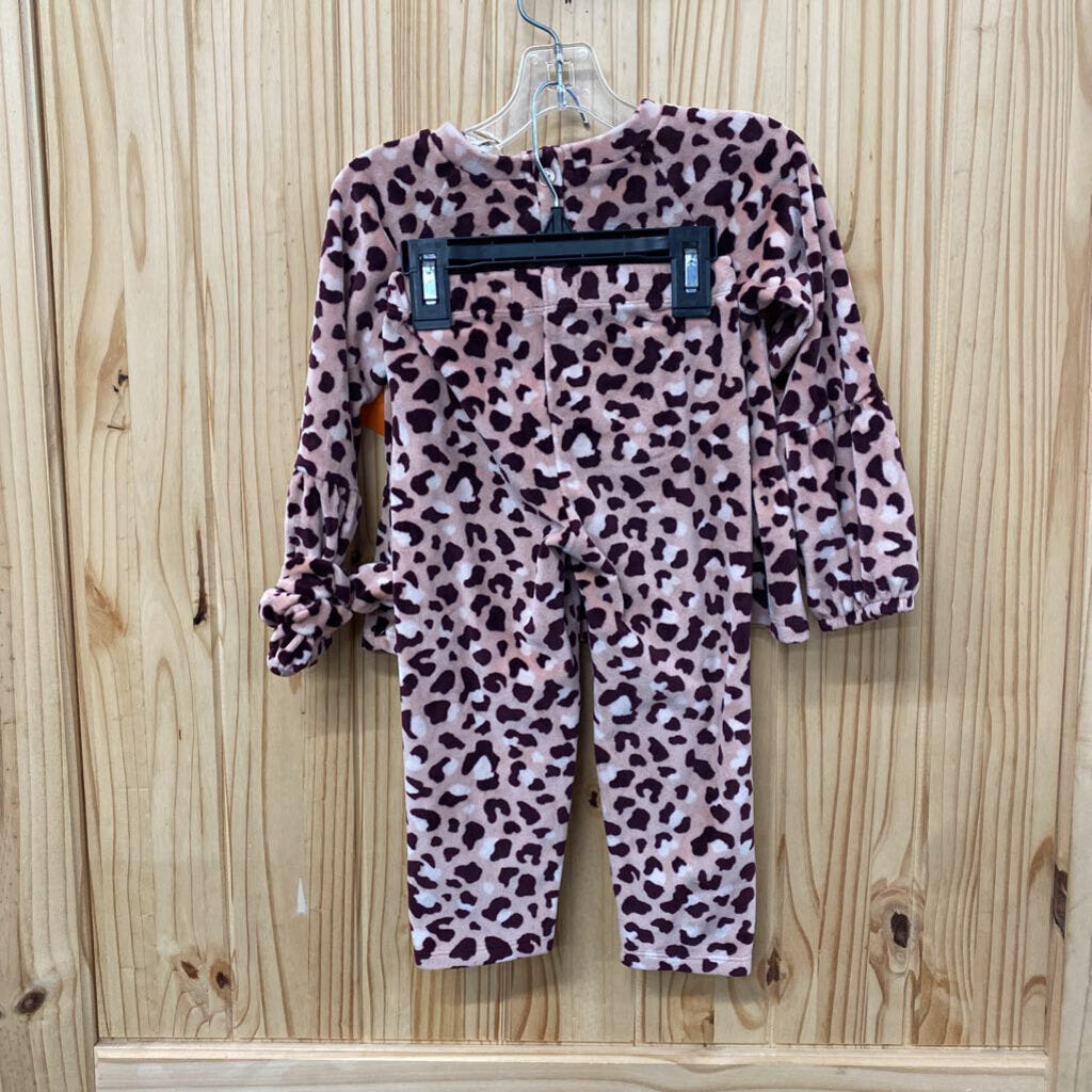 GIRLS BTWEEN 2PC SET WINE/PINK 3T