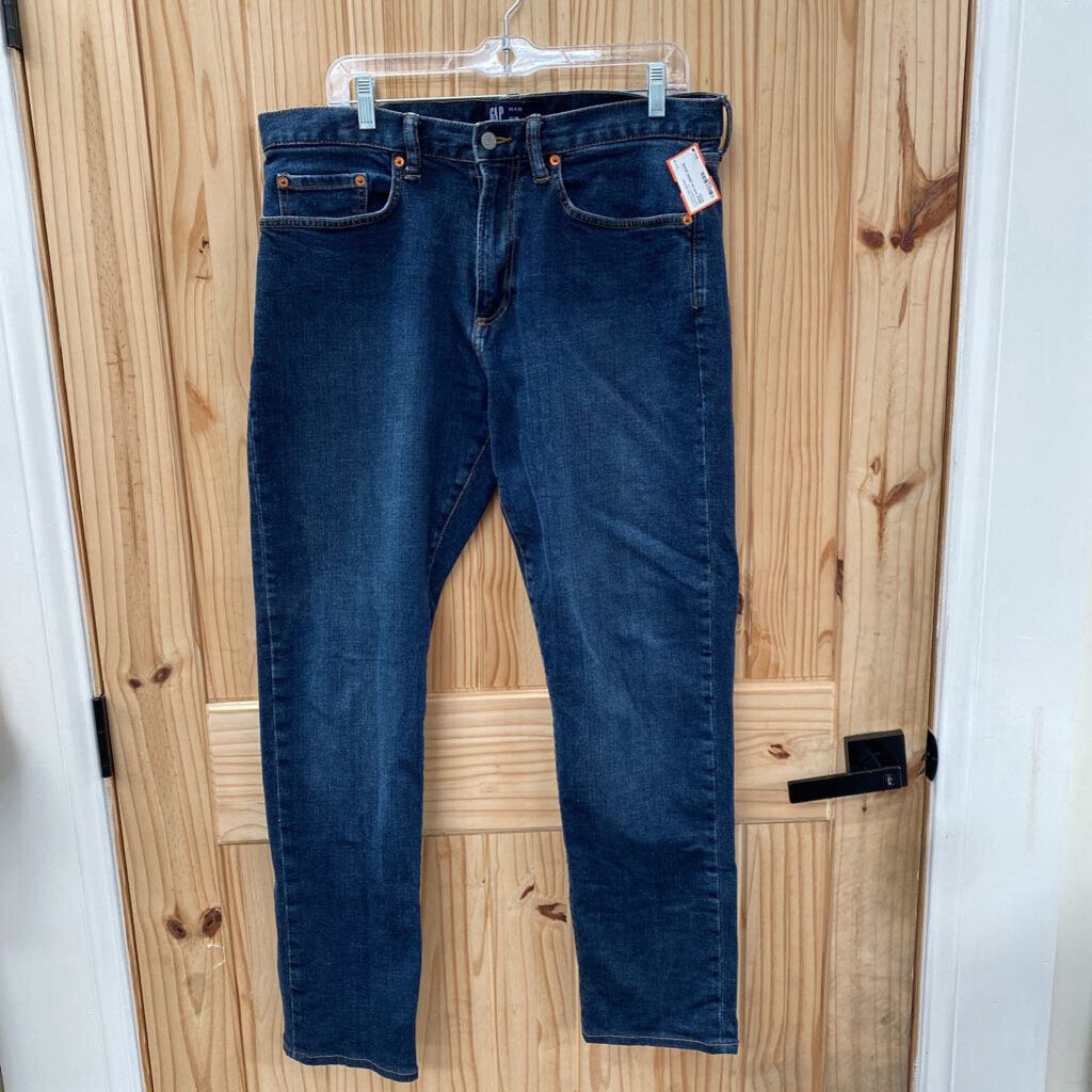 MENS GAP DK DENIM JEANS 33X32
