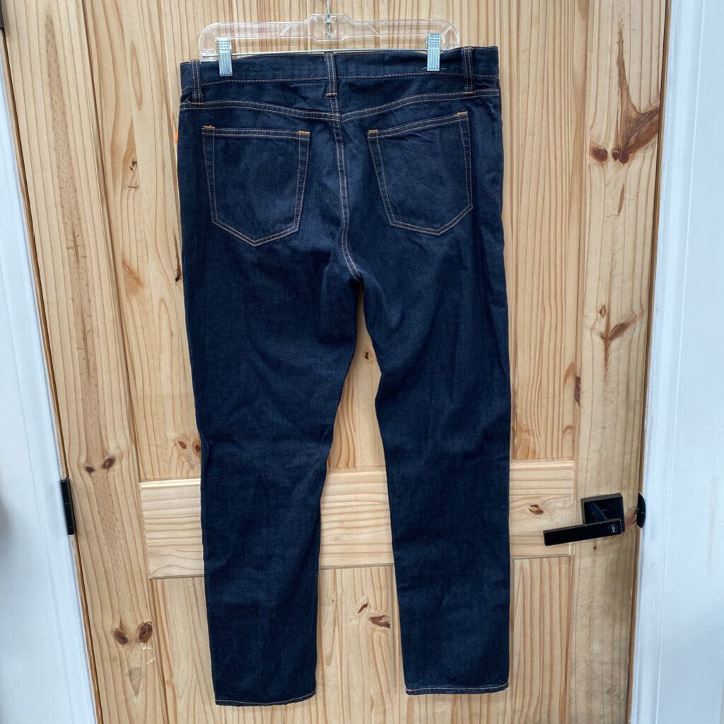 MENS J.CREW MERCANTILE DK DENIM JEANS 33X30