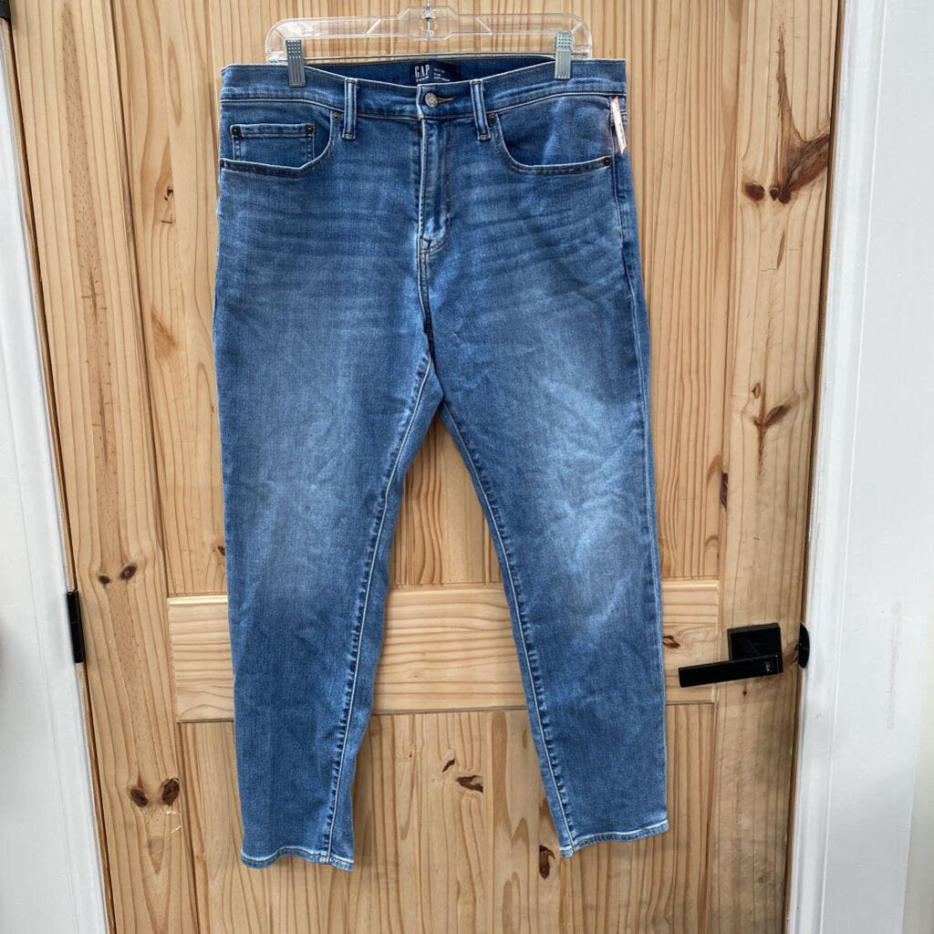 MENS GAP LT DENIM JEANS 34X30