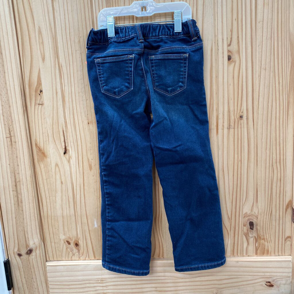 GIRLS OLD NAVY DK DENIM JEANS 5T