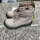 GIRLS DR. MARTENS TAUPE BOOTS 12